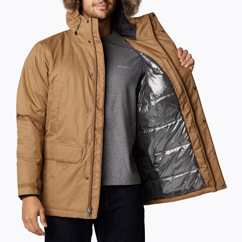 Columbia Penns Creek II Parka brown men's winter jacket 1864244 4