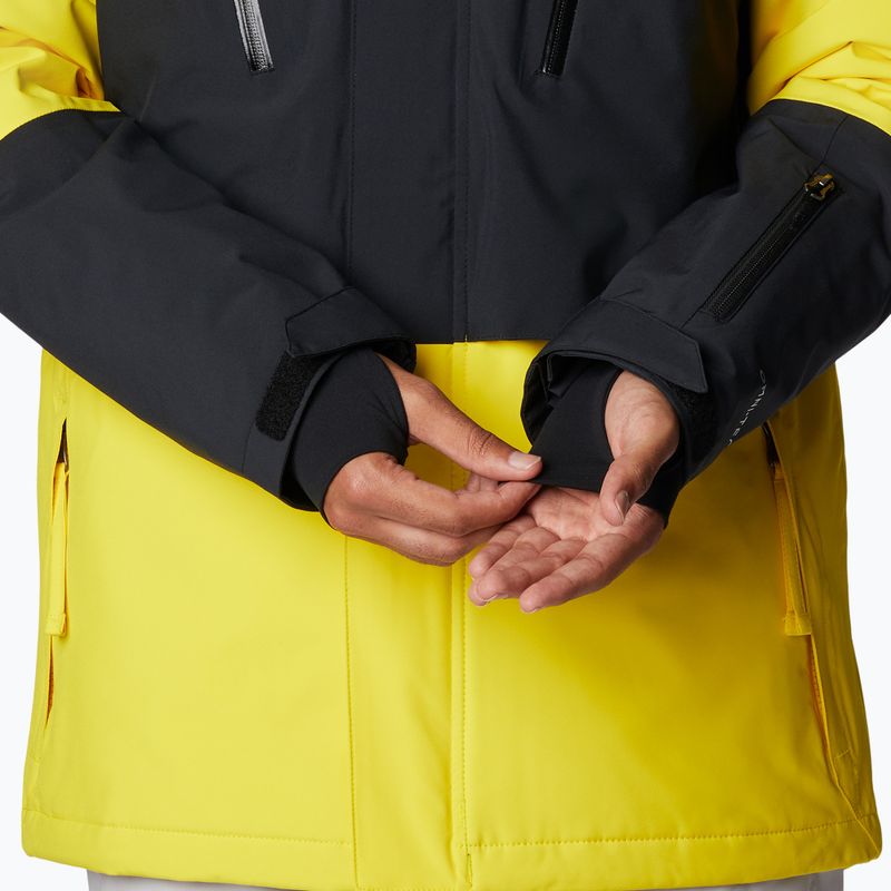 Columbia Aerial Ascender men's ski jacket yellow and black 1954391 7