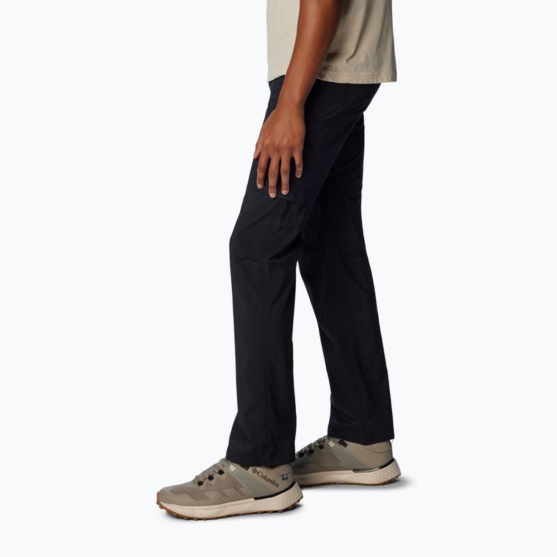 Men's trekking trousers Columbia Silver Ridge Utility black 3