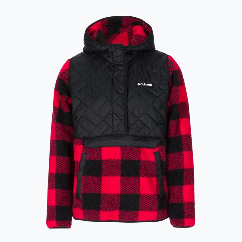 Columbia Sweet View Fleece women's trekking sweatshirt red 1958643 8