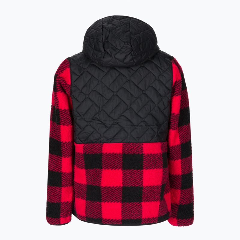 Columbia Sweet View Fleece women's trekking sweatshirt red 1958643 9