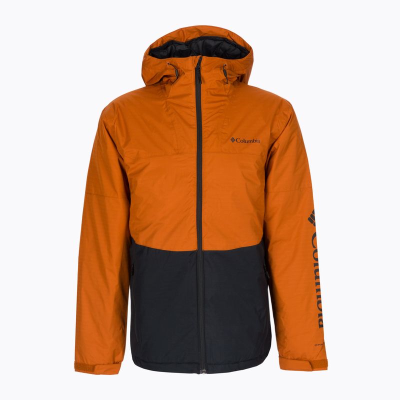 Columbia Point Park Insulated men's winter jacket black and orange 1956811 9