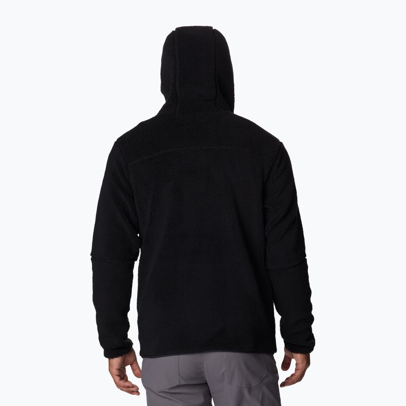 Columbia Rugged Ridge III Sherpa men's fleece sweatshirt black 2013692 2
