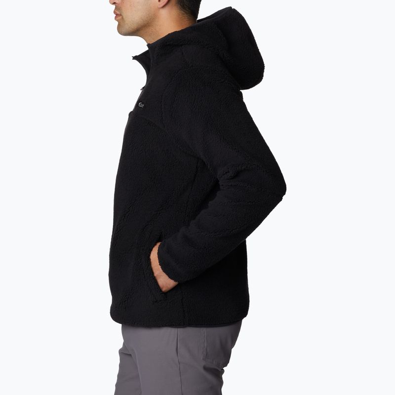 Columbia Rugged Ridge III Sherpa men's fleece sweatshirt black 2013692 3