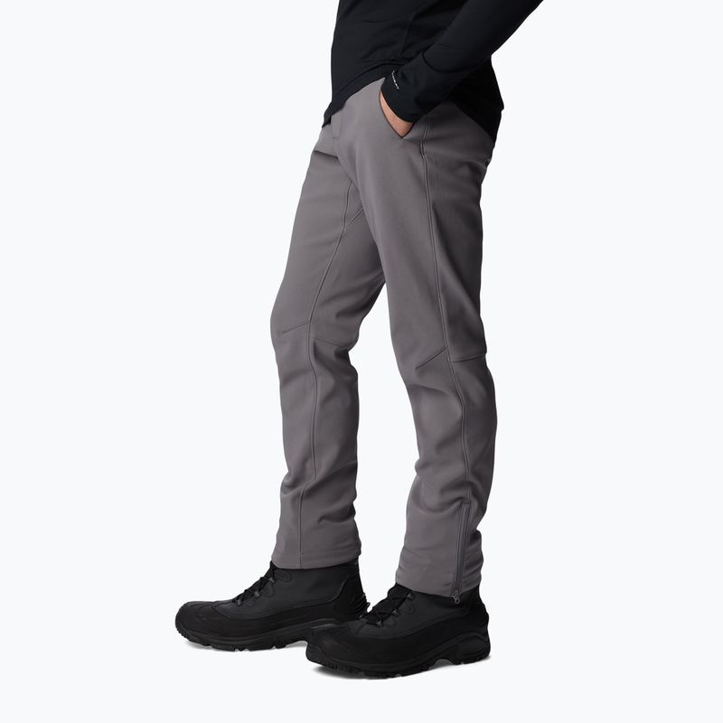 Columbia Passo Alto III Heat men's softshell trousers grey 2013023 3
