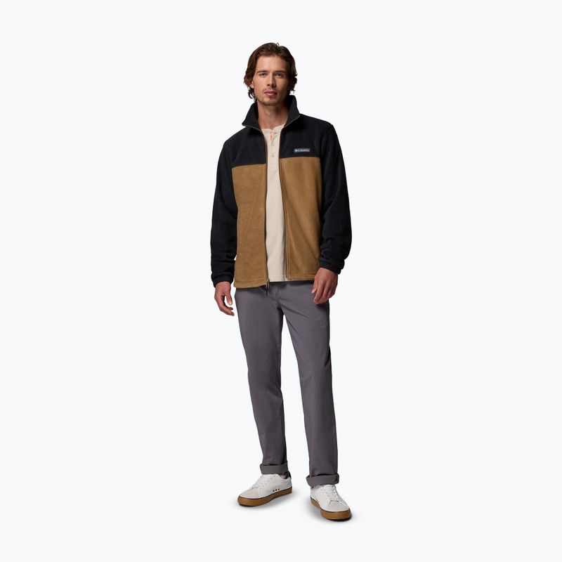 Men's sweatshirt Columbia Steens Mountain Full Zip 2.0 black/delta 2