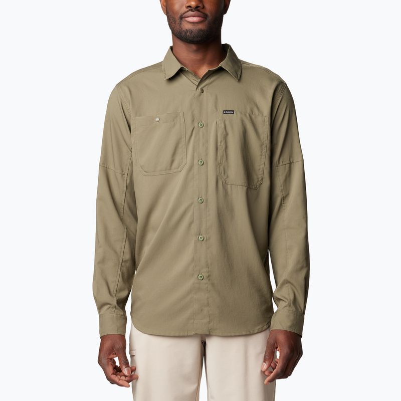 Columbia Silver Ridge Utility Lite stone green men's shirt
