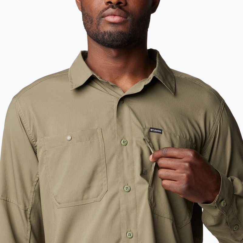 Columbia Silver Ridge Utility Lite stone green men's shirt 5