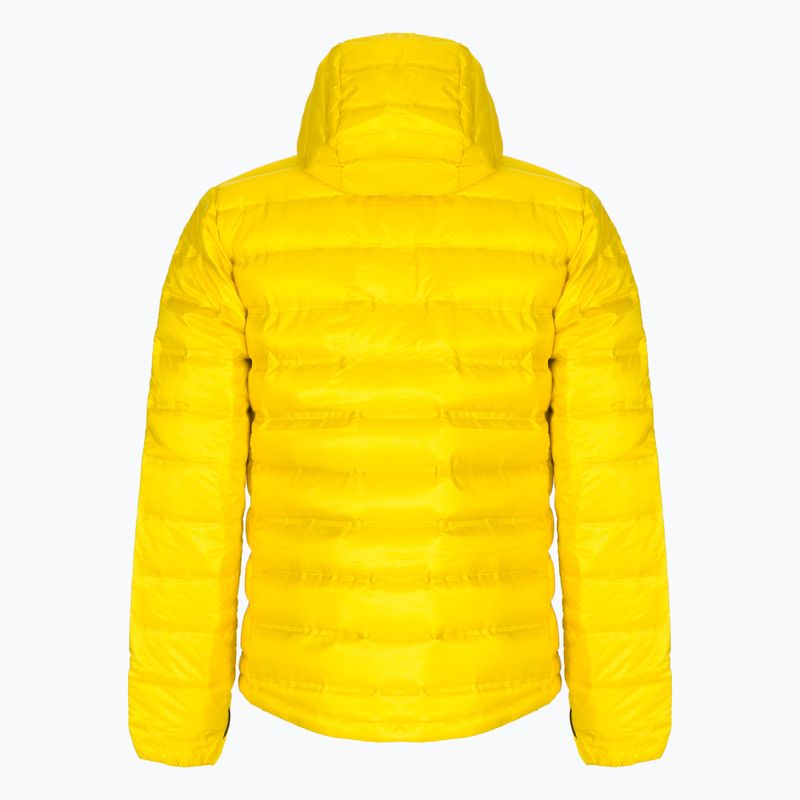 Men's Columbia Pebble Peak Down Hooded Jacket Yellow 2008315 11