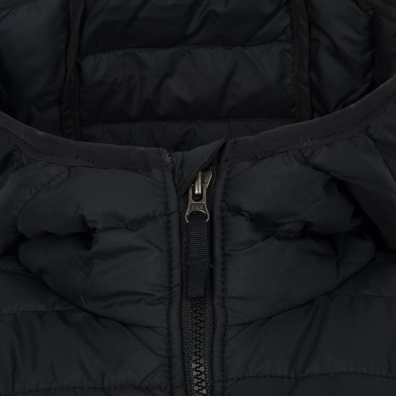 Columbia Powder Lite Hooded Children's Down Jacket Black and Yellow 1802901 4
