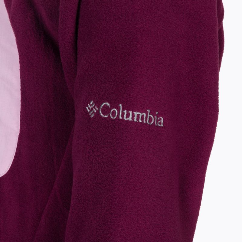 Columbia Fast Trek III children's fleece sweatshirt purple 1887852 5