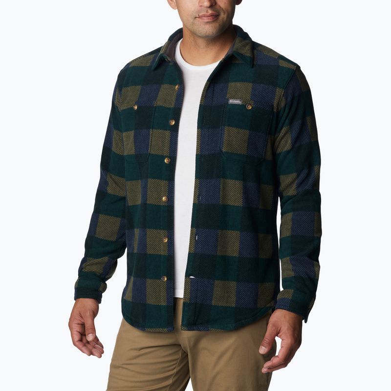 Columbia Flare Gun Fleece men's shirt green/green 1866624 4