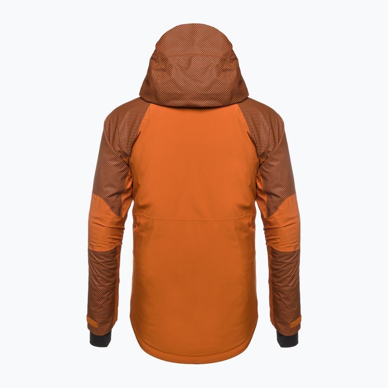 Columbia Snow Slab Black Dot brown men's ski jacket 2008071 2