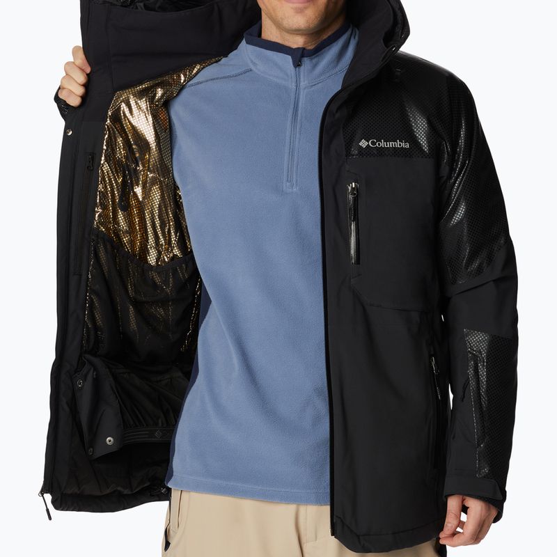 Columbia Snow Slab Black Dot men's ski jacket black 2008071 8