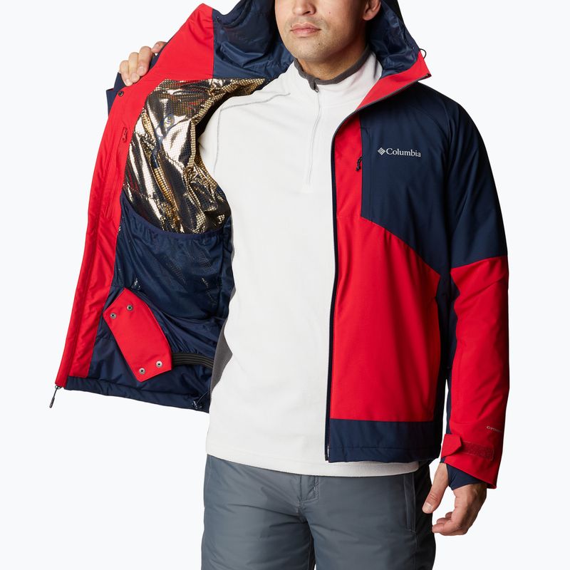 Columbia Centerport II men's ski jacket red/blue 2010261 4