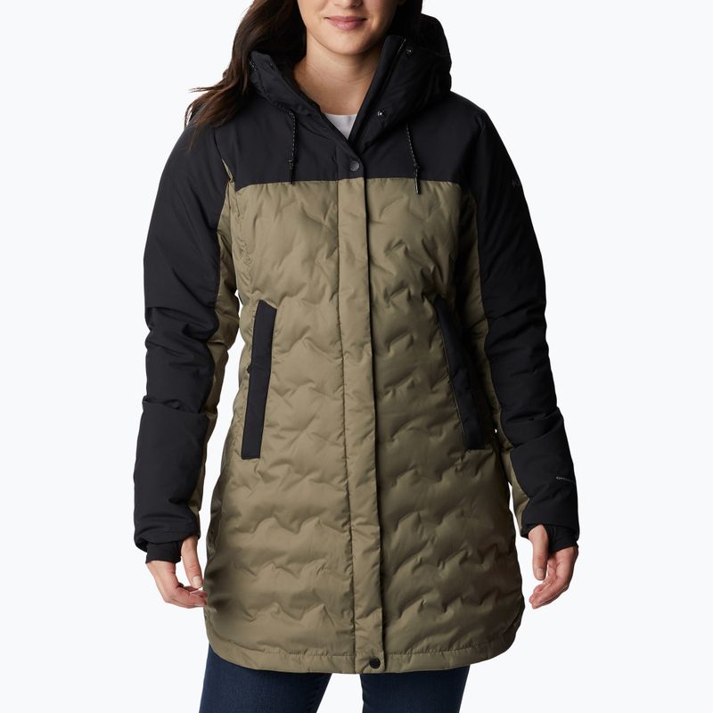 Columbia women's down jacket Mountain Croo II Mid Down brown 2007811 7