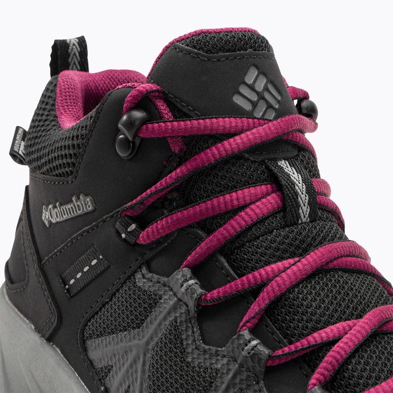 Women's trekking boots Columbia Peakfreak II Mid Outdry black/ti grey steel 8