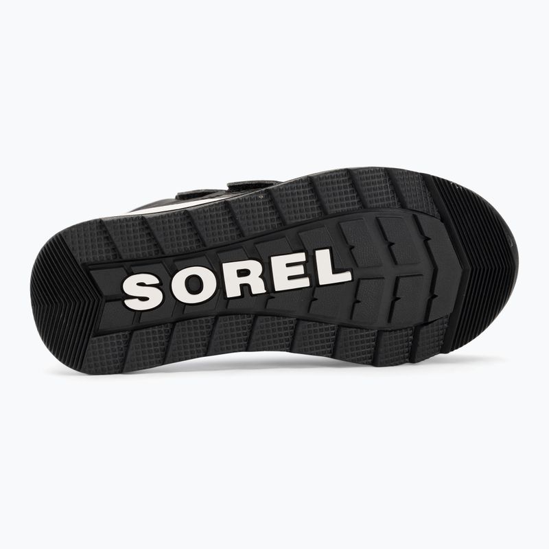 Sorel Whitney II Strap WP junior snow boots black/sea salt 5