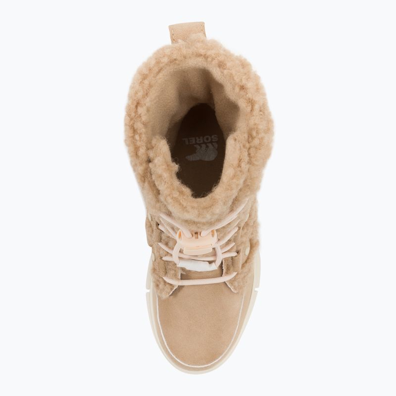 Sorel Sorel Explorer Cozy canoe/chalk junior snow boots 6