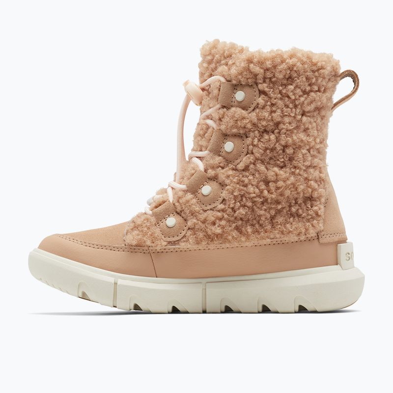 Sorel Sorel Explorer Cozy canoe/chalk junior snow boots 8