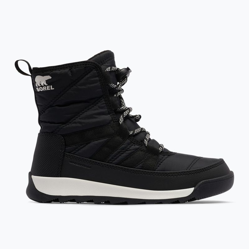 Children's trekking boots Sorel Whitney II Short Lace Wp black/black 7