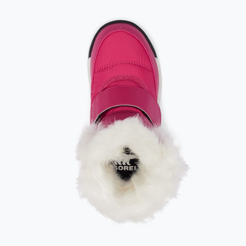 Sorel Whitney II Strap WP cactus pink/black children's snow boots 11