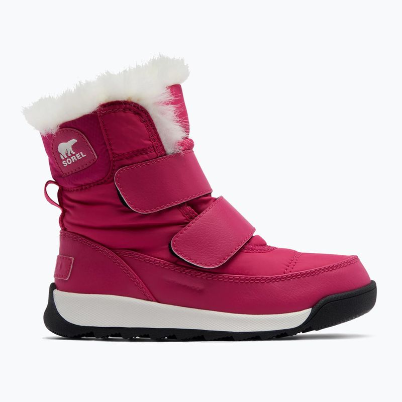 Children's trekking boots Sorel Whitney II Strap Wp cactus pink/black 7
