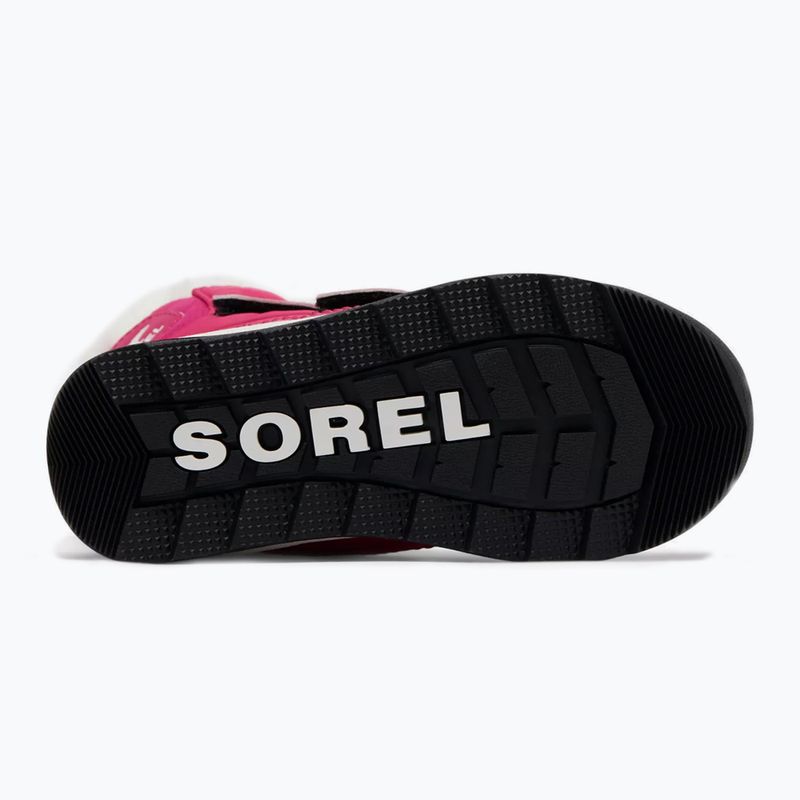 Children's trekking boots Sorel Whitney II Strap Wp cactus pink/black 12