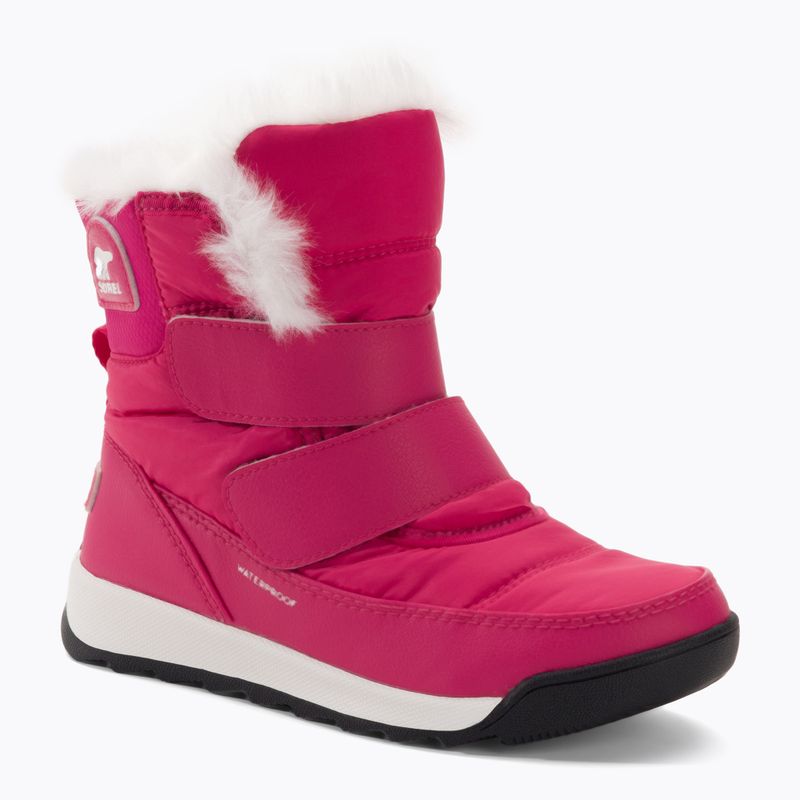 Children's trekking boots Sorel Whitney II Strap Wp cactus pink/black