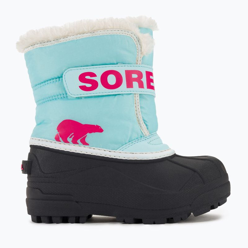 Sorel Snow Commander junior snow boots ocean surf/cactus pink 2