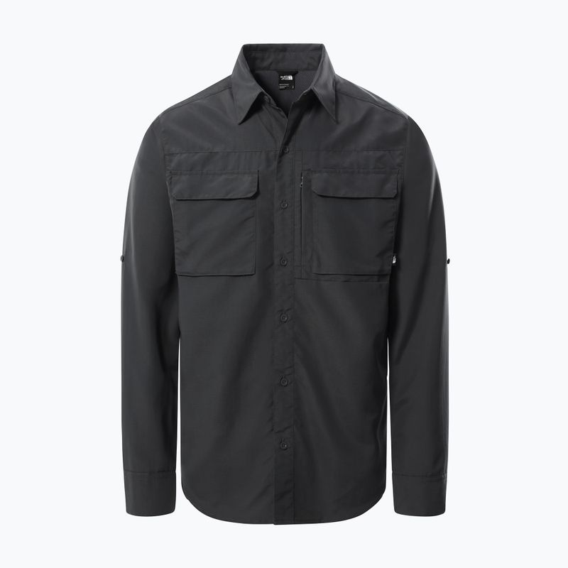 Men's hiking shirt The North Face Sequoia LS grey NF0A4T180C51