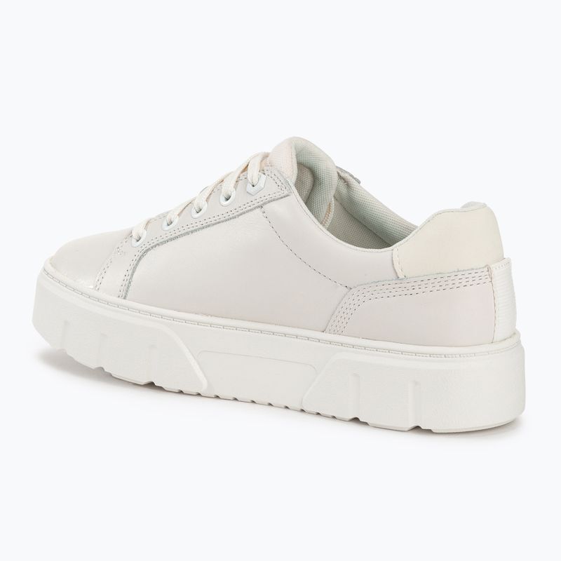 Timberland women's Laurel Court white full grain shoes 3