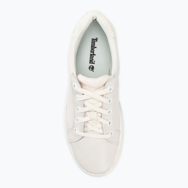 Timberland women's Laurel Court white full grain shoes 5