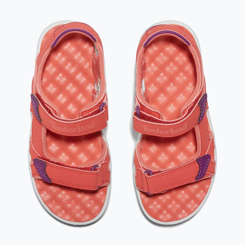 Timberland Perkins Row 2-Strap children's sandals cayenne 12