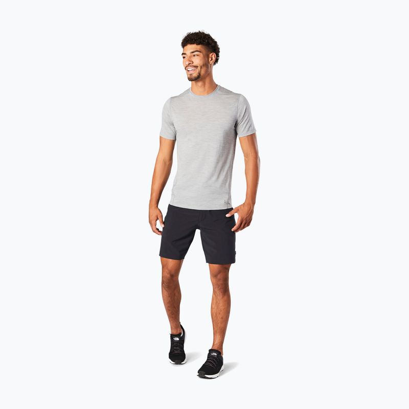 Men's Smartwool Merino Tee trekking shirt light grey SW000744545 2