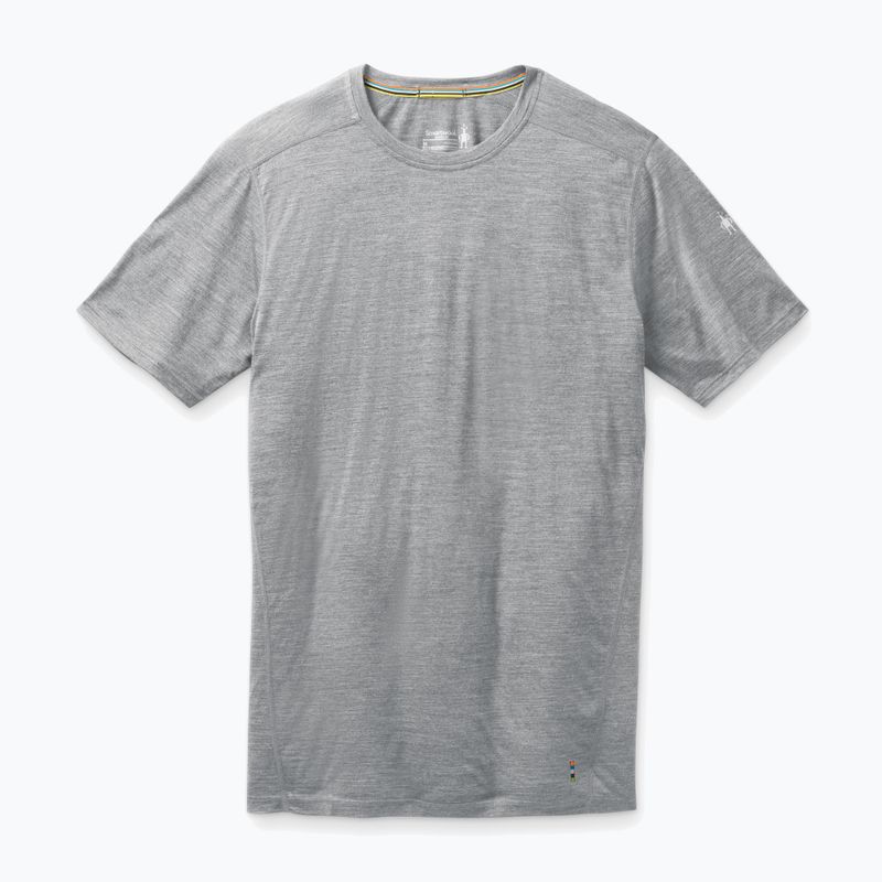 Men's Smartwool Merino Tee trekking shirt light grey SW000744545 4