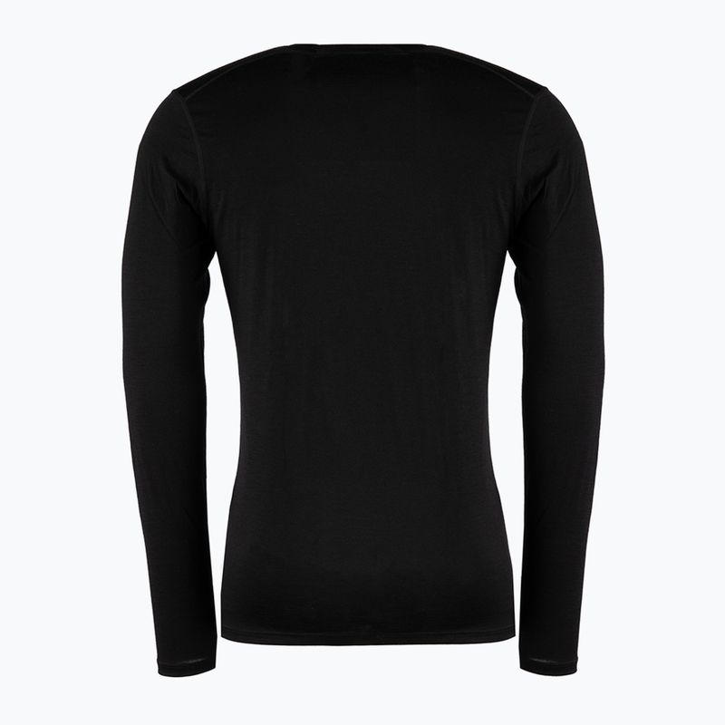 Men's thermal active sweatshirt Smartwool Merino 150 Baselayer Boxed black 2