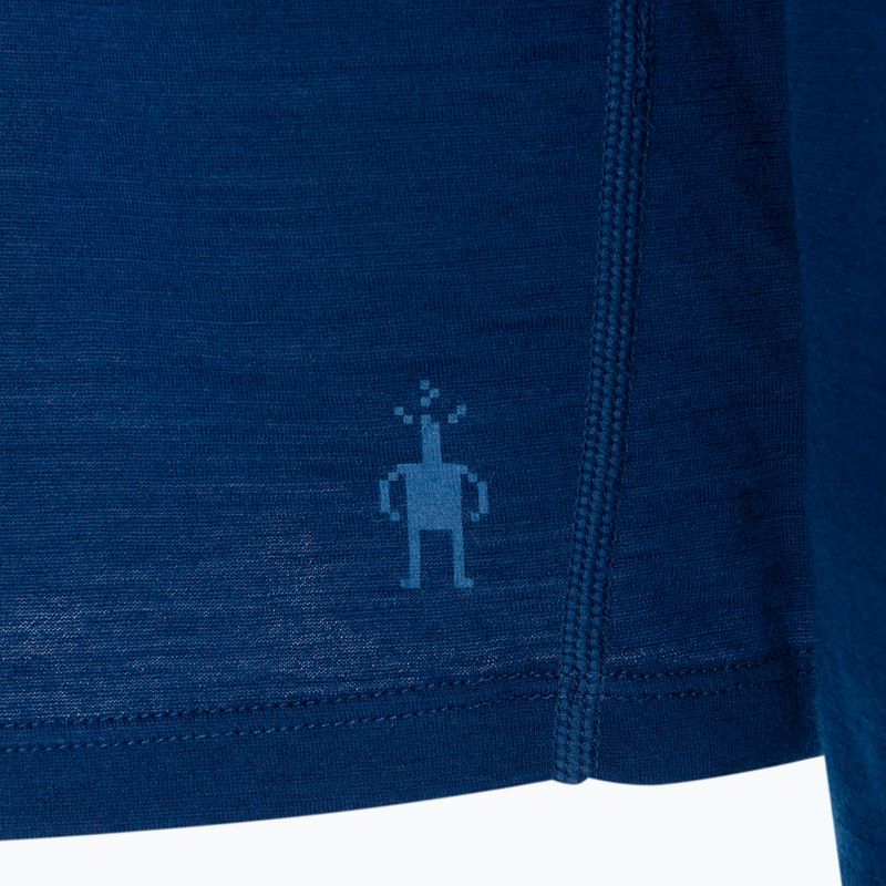 Men's Smartwool Merino 150 Baselayer Long Sleeve Boxed thermal T-shirt in navy blue 00749-F84-S 3