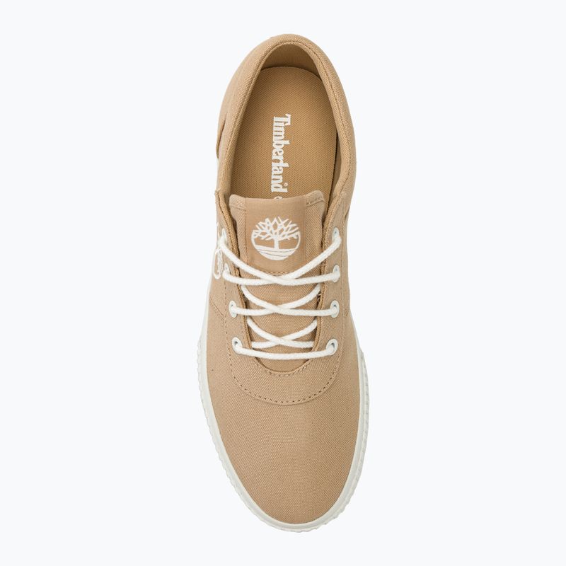 Men's Timberland Mylo Bay light beige canvas trainers 5