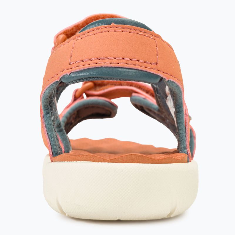Timberland Perkins Row 2 Strap light orange children's sandals 6