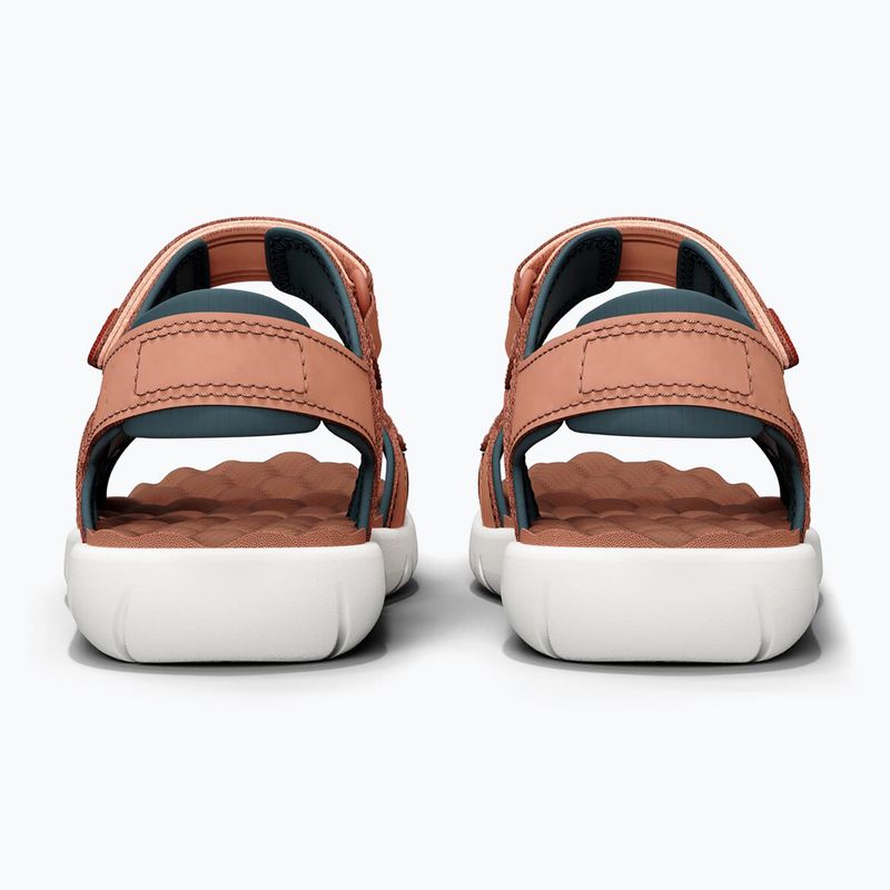 Timberland Perkins Row 2 Strap light orange children's sandals 12