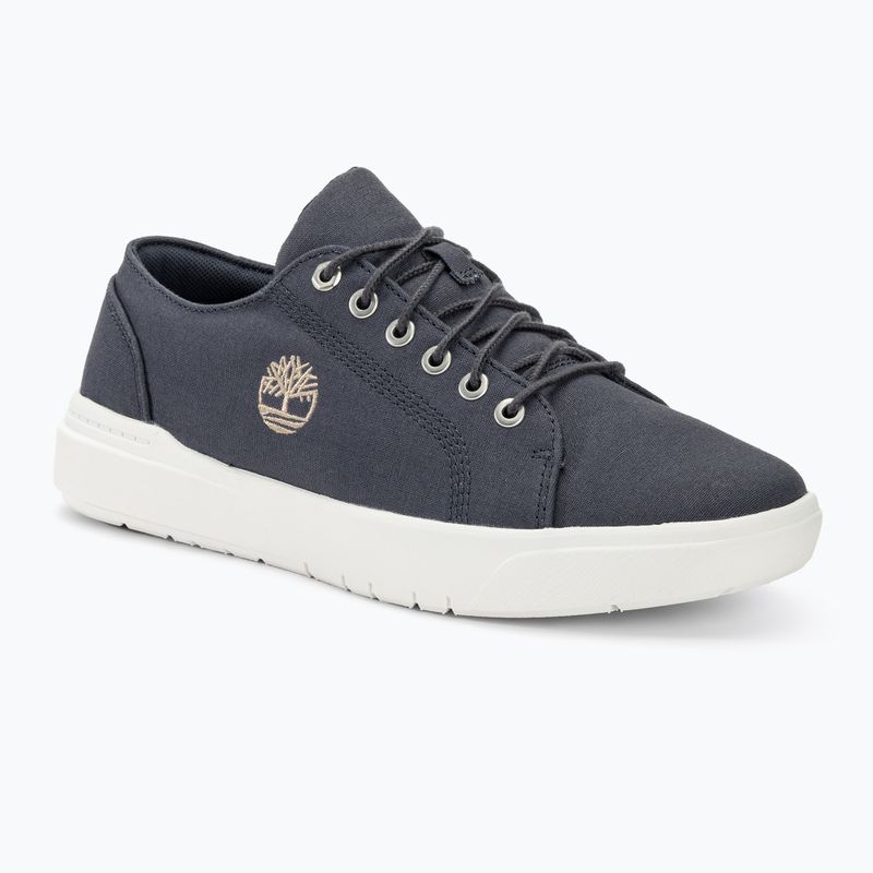 Men's Timberland Seneca Bay Low Lace dark blue canvas trainers