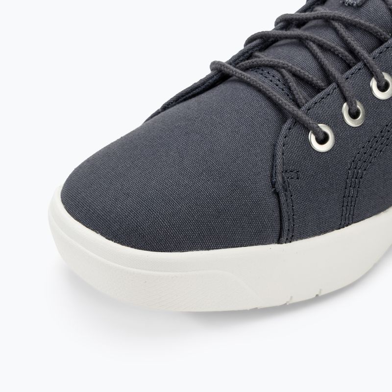 Men's Timberland Seneca Bay Low Lace dark blue canvas trainers 7