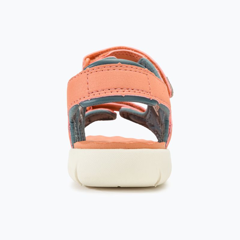 Timberland Perkins Row 2 Strap light orange junior sandals 6