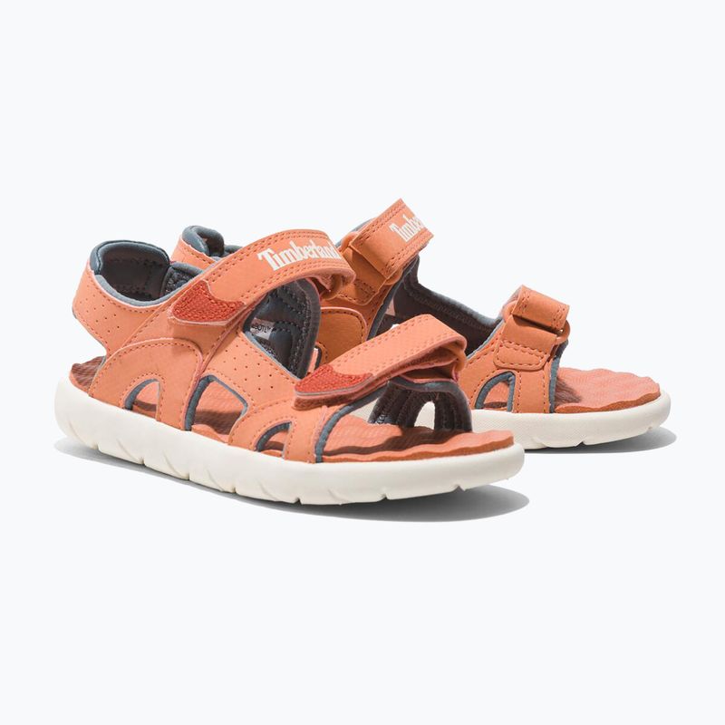 Timberland Perkins Row 2 Strap light orange junior sandals 10