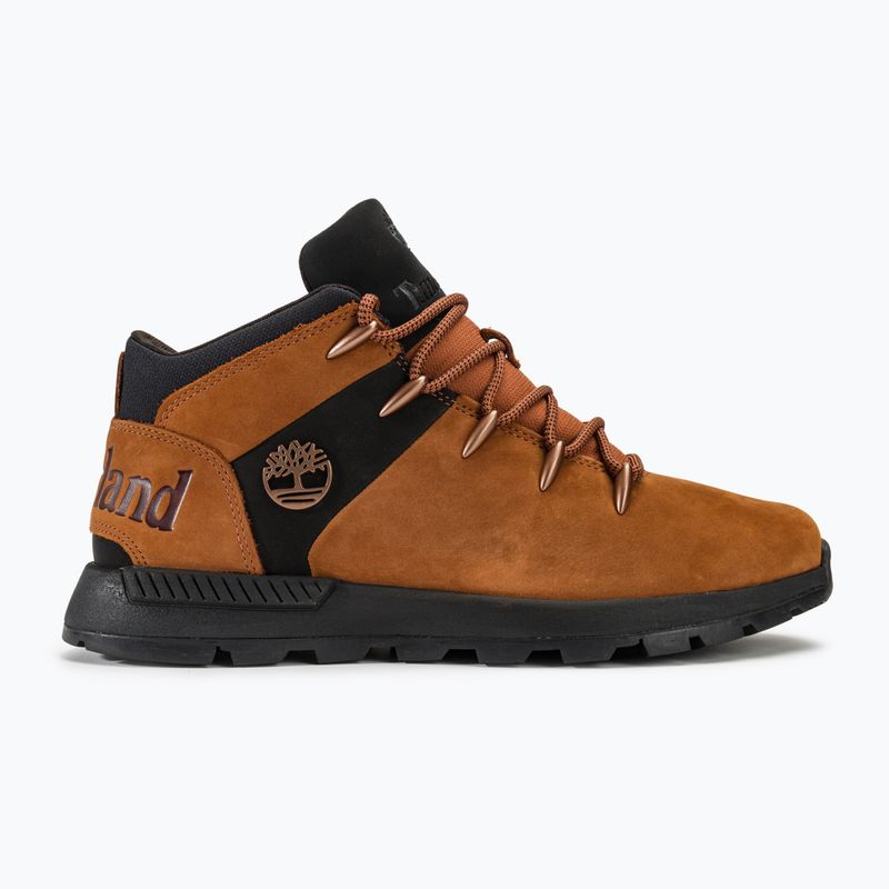 Men's Timberland Sprint Trekker Mid Lace rust nubuck hiking boots 2