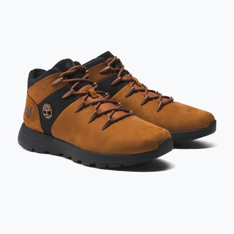 Men's Timberland Sprint Trekker Mid Lace rust nubuck hiking boots 11