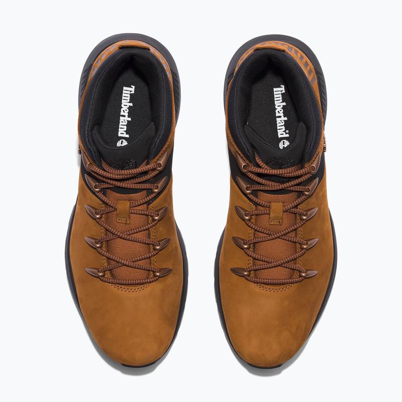 Men's Timberland Sprint Trekker Mid Lace rust nubuck hiking boots 12