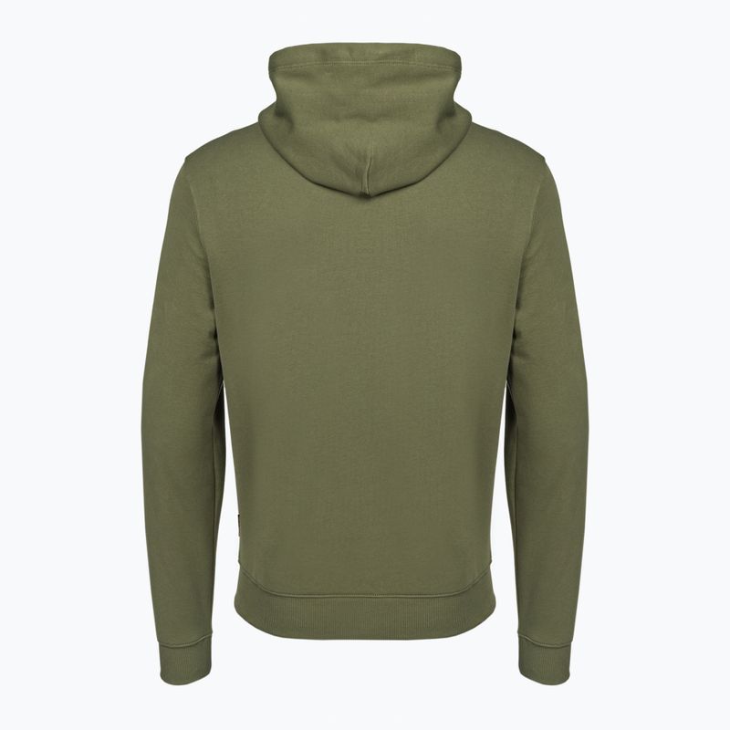 Men's Napapijri B-Iaato H green lichen sweatshirt 6