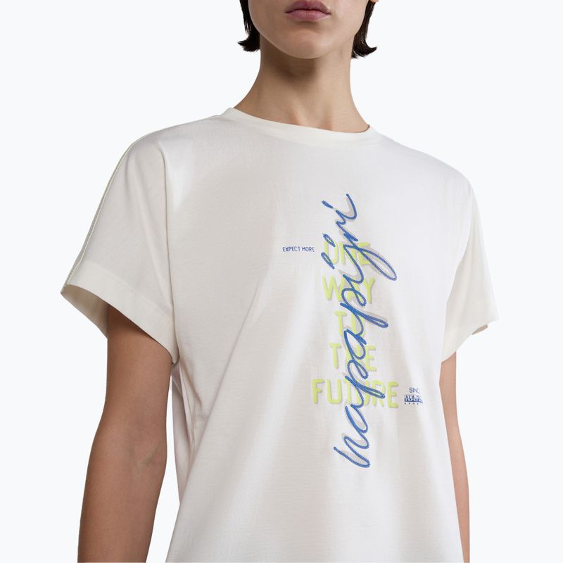 Women's Napapijri S-Keith W white whisper t-shirt 4